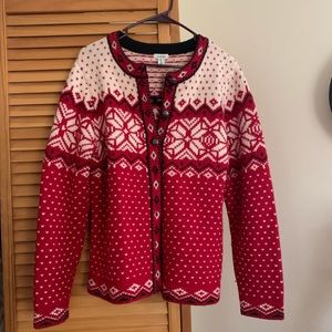 L. L. Bean Fair Isle Knit Sweater